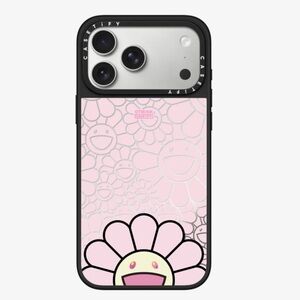 Casetify Pink Floral Smile Phone Case